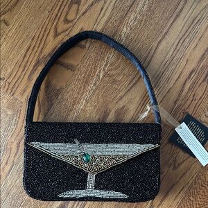 Viral Martini Beaded Bag